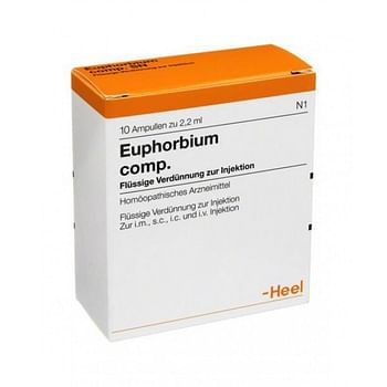Heel euphorbium compositum 10 fiale da 2,2 ml l'una