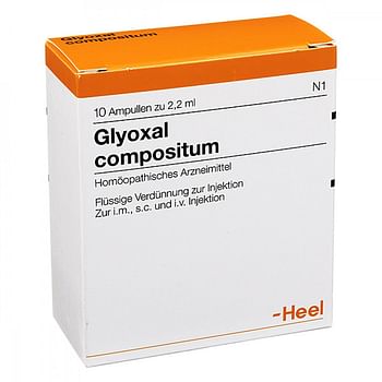 Heel glyoxal compostium 10 fiale da 2,2 ml l'una