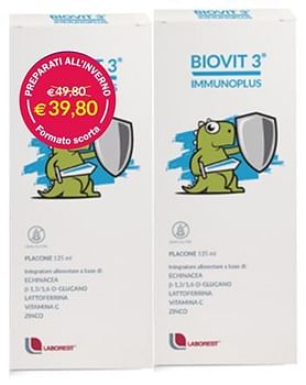 Biovit 3 immunoplus multipack 125 ml x 2