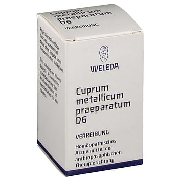 Weleda cuprum metallicum praeparatum d6 trituration 20 g