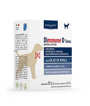 Dimmune d small cani 20 bustine 2,5 g