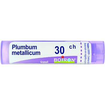 Plumbum metallicum 30 ch granuli