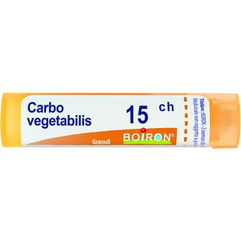 Carbo vegetabilis 15 ch granuli