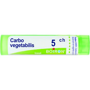 Carbo vegetabilis 5 ch granuli