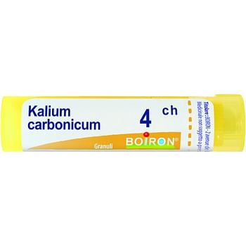 Kalium carbonicum 4 ch granuli