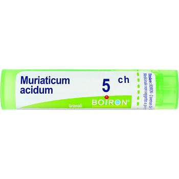 Muriaticum acidum 5 ch granuli