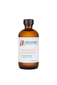 Miamo total care salicylic acid exfoliator 2% 120 ml esfoliante viso-corpo