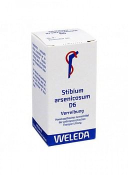 Weleda stibium arsenicum d6 trituration 20g
