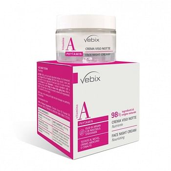 Vebix phytamin crema viso notte nutriente 50 ml